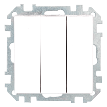 Механизм 3-кл. выключателя, серия СТИЛЬ, перламутр (С0510-529 перламутр)