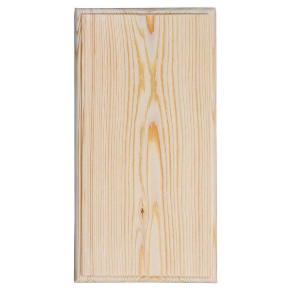 Накладка двухместная, на бревно/плоская, серия Классика, Clever Wood