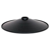 Плафон для лофт светильника, черная металлическая тарелка, Sun Lumen
