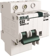 Автоматический выключатель дифференциального тока 15004DEK C 20A 30мА (АВДТ)